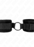 KINK - BEGINNER FELL HANDSCHELLEN 25 CM MIT O-RING 4 CM SCHWARZ VERSTELLBAR 15-25 CM