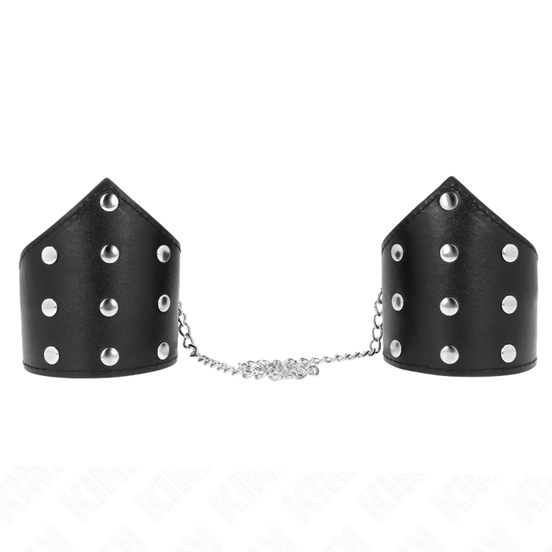 KINK - BLACK POINT STYLE ARMBÄNDER MIT KETTE VERSTELLBAR 17-23 CM X 8.5 CM