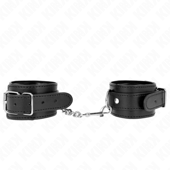 KINK – DÜNNE HANDSCHELLEN SCHWARZ VERSTELLBAR 21-33 CM