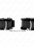 KINK - FURRY LINED WRIST RESTRAINTS BLACK ADJUSTABLE 17-31 CM X 7 CM