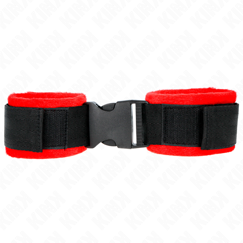 KINK - NYLON FESSELN MIT KLETTVERSCHLUSS SCHWARZ MODELL 1 VERSTELLBAR 25-35 CM X 6 CM