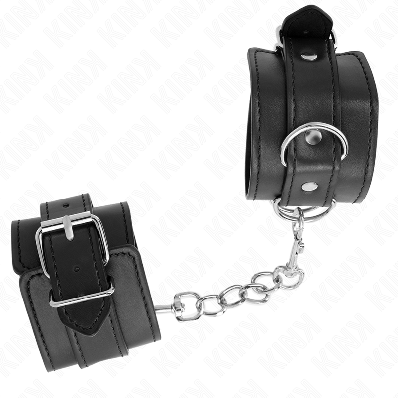 KINK - EINFACHE HANDGELENKSFESSELN SCHWARZ VERSTELLBAR 20-23 CM X 5.5 CM