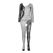 PASSION - BS 107 BODYSTOCKING RED ONE SIZE
