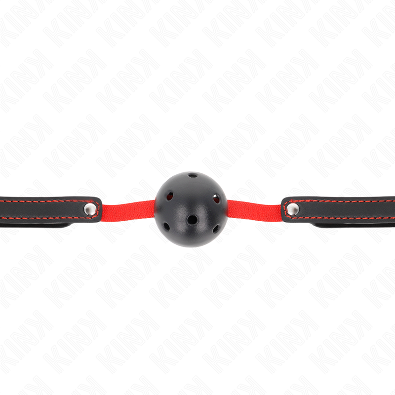 KINK - HOHLER HARTMAULKNEBEL 4,5 CM MIT ELASTISCHEM RIEMEN 56 x 1,5 CM