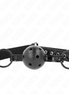 KINK - DIAMANTMUSTER BALL 4.5 CM KNEBEL MODELL 3 64.5 CM VERSTELLBAR 42-60 CM