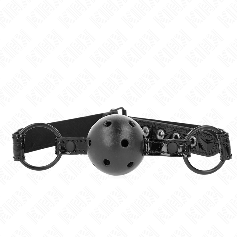 KINK - DIAMANTMUSTER BALL 4.5 CM KNEBEL MODELL 3 64.5 CM VERSTELLBAR 42-60 CM