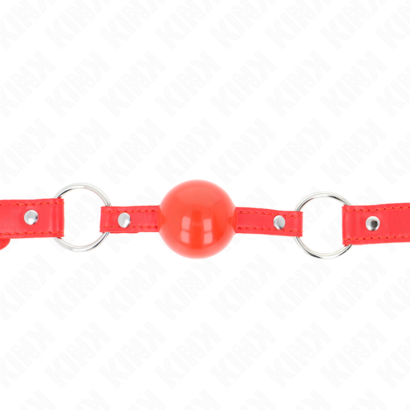 KINK - TPE-KUGELMAULKORB 4 CM MIT ROJO-SCHLOSS 60 x 2 CM