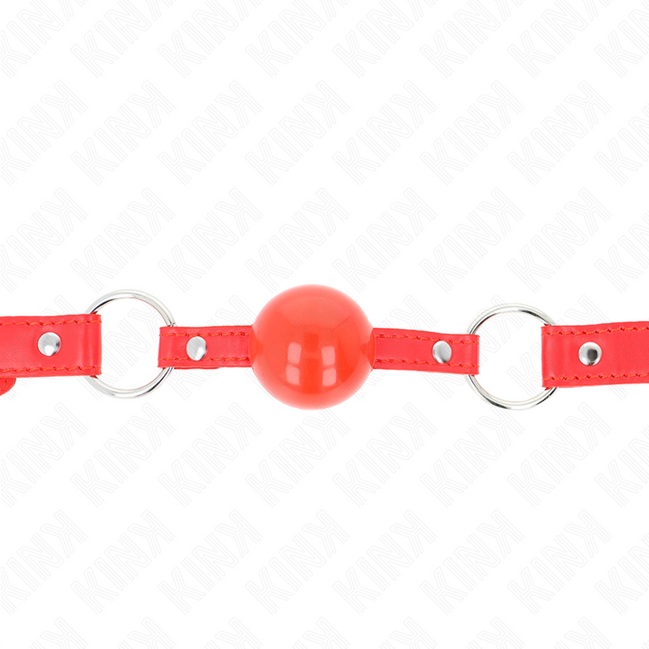 KINK - TPE-KUGELMAULKORB 4 CM MIT ROJO-SCHLOSS 60 x 2 CM