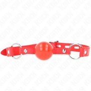 KINK - TPE-KUGELMAULKORB 4 CM MIT ROJO-SCHLOSS 60 x 2 CM