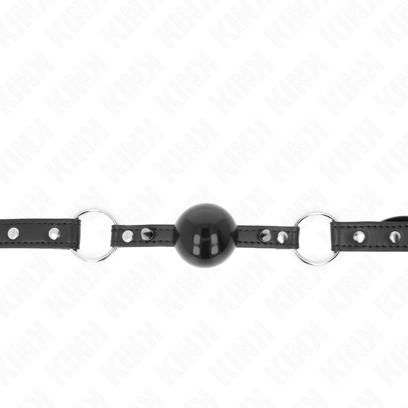 KINK - BALLKNEBEL 4 CM MIT SPITZNIETEN UND SCHNELLVERSCHLUSS 65 x 2 CM