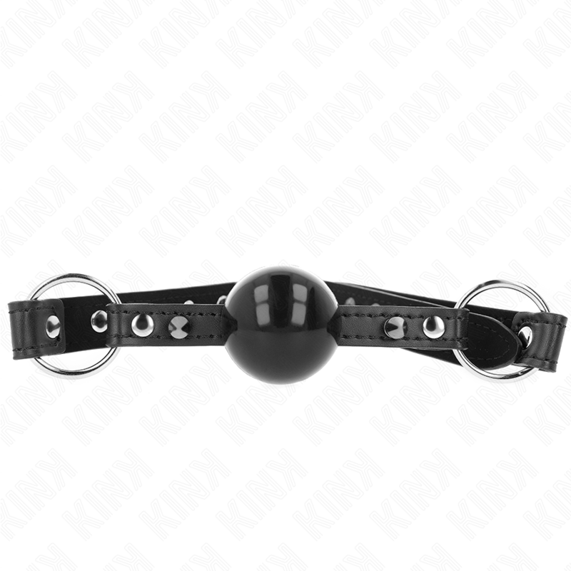 KINK - BALLKNEBEL 4 CM MIT SPITZNIETEN UND SCHNELLVERSCHLUSS 65 x 2 CM