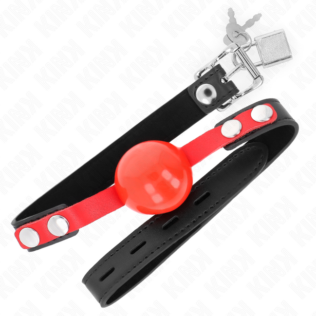 KINK - SOFT TPE BALLKNEBEL 4 CM MODELL 4 60 x 2 CM VERSTELLBAR 37-52 CM