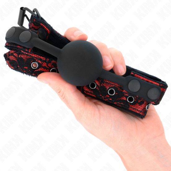 KINK - SKANDAL SILIKONKUGEL 4 CM KNEBEL MODELL 1 65 x 2 CM