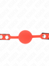 KINK - MODEL 2 SILICONE BALL 4 CM GAG WITH LOCK 60 x 2 CM