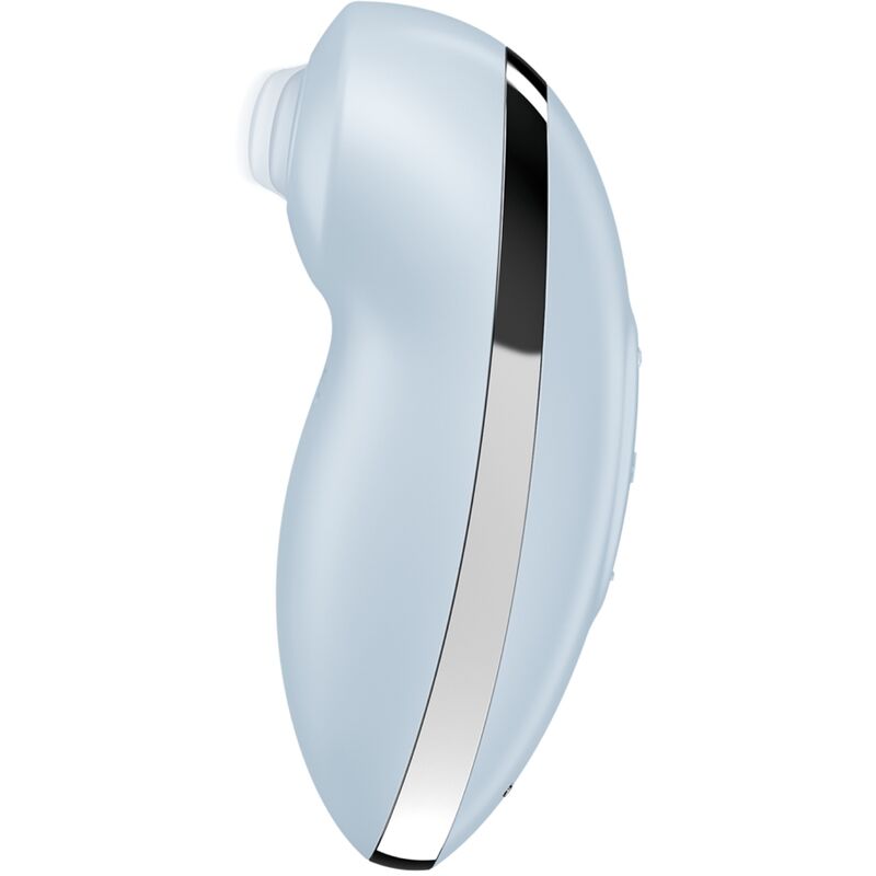 SATISFYER - TAP & CLIMAX 2 Sensory Device & STIMULATOR BLUE