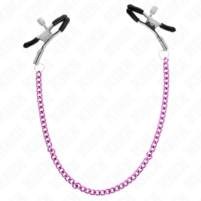 KINK - KETTENNIPPELZWINGEN LILA 30 CM