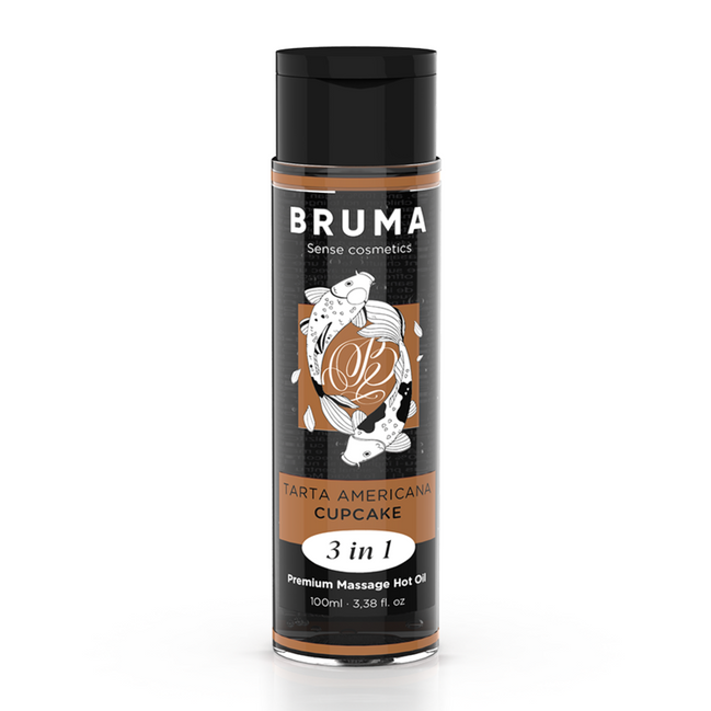 BRUMA - PREMIUM MASSAGE-WARMÖL-CUPCAKE 3 IN 1 - 100 ML