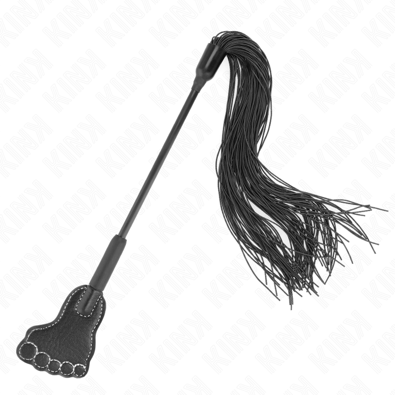 KINK – FUSSFÖRMIGES PADDEL MIT QUASTENPEITSCHE 31 CM