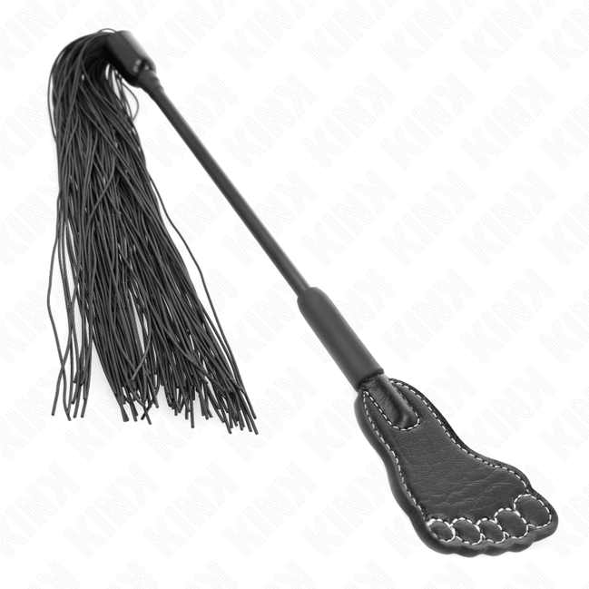 KINK – FUSSFÖRMIGES PADDEL MIT QUASTENPEITSCHE 31 CM