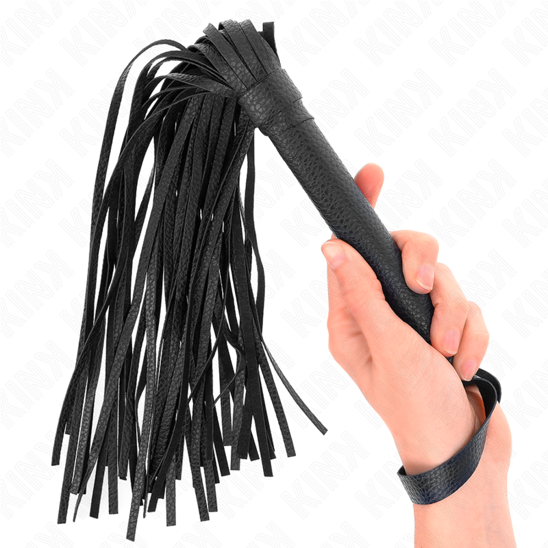 KINK - DUNKELBLAUE PERLENPEITSCHE 43.5 CM