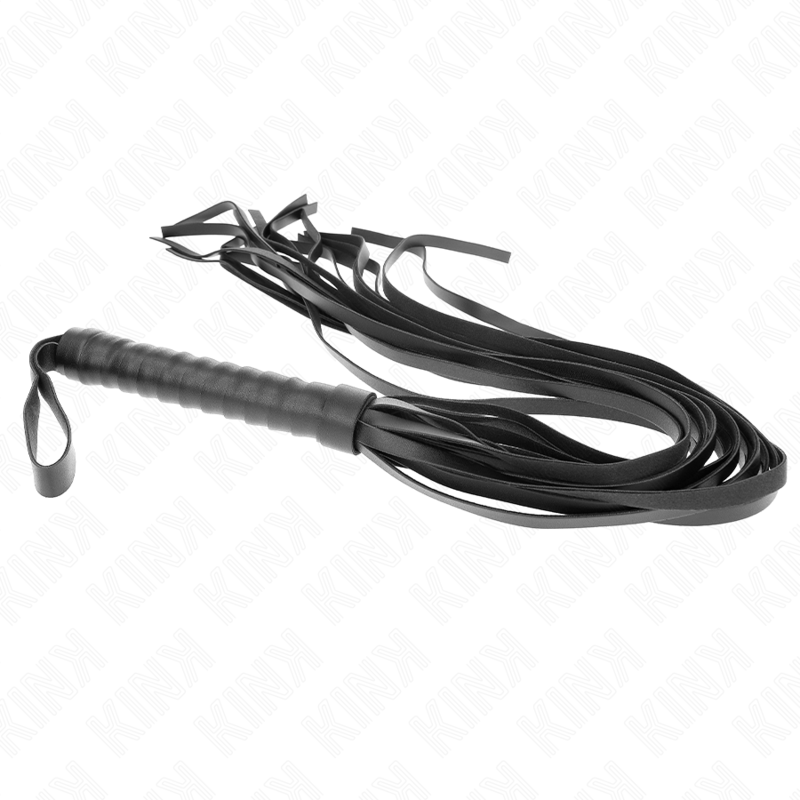 KINK - NEGRO KURZER STIEL LANGE PEITSCHE 70 CM