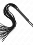 KINK - SCHWARZE WEICHE PVC-PEITSCHE 70 CM