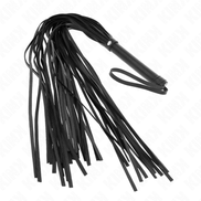 KINK - SCHWARZE WEICHE PVC-PEITSCHE 70 CM