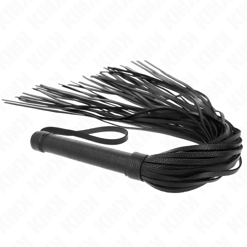 KINK - SCHWARZE WEICHE PVC-PEITSCHE 70 CM