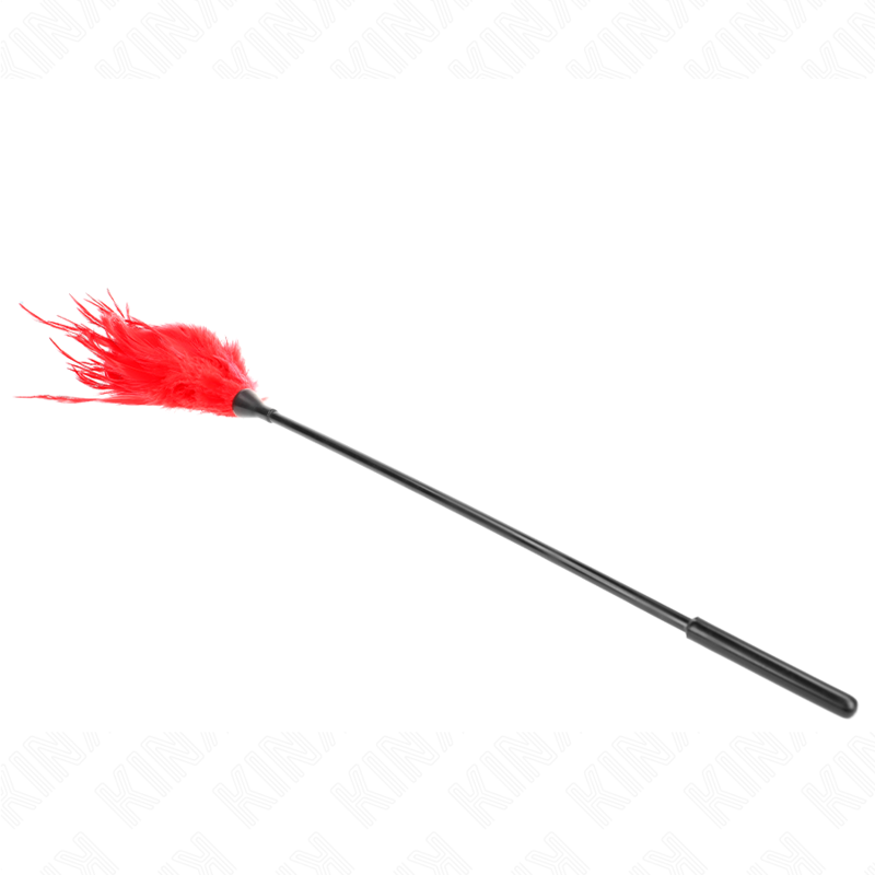 KINK - MEHRERE ROTE KITTEFEDERN 45 CM