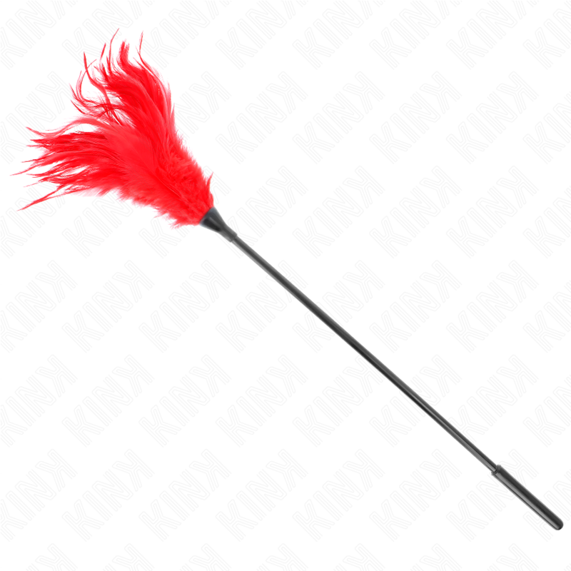 KINK - MEHRERE ROTE KITTEFEDERN 45 CM