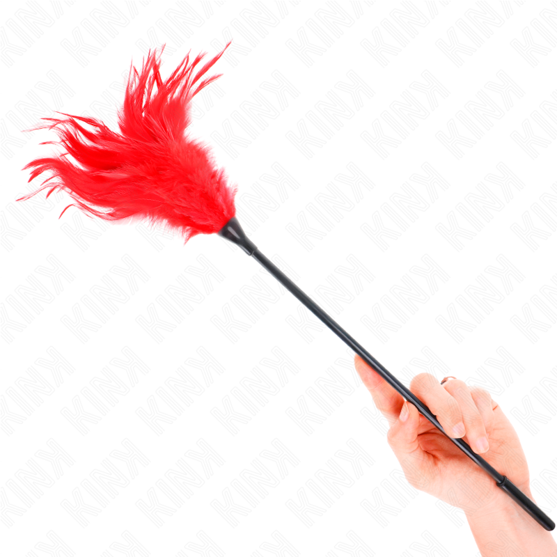KINK - MEHRERE ROTE KITTEFEDERN 45 CM