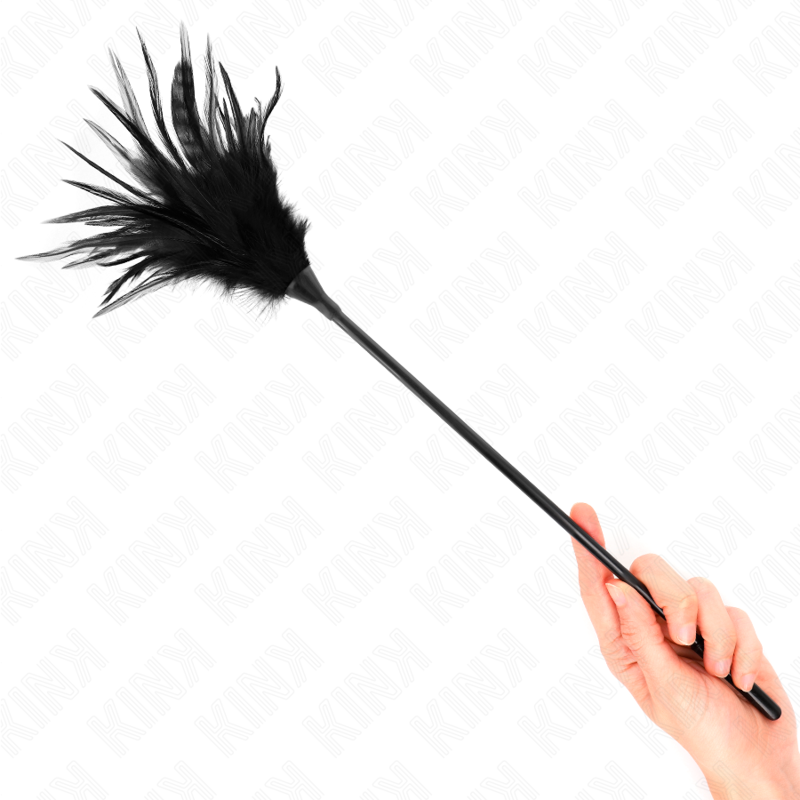 KINK - MEHRERE SCHWARZE KITZELLFEDERN 45 CM