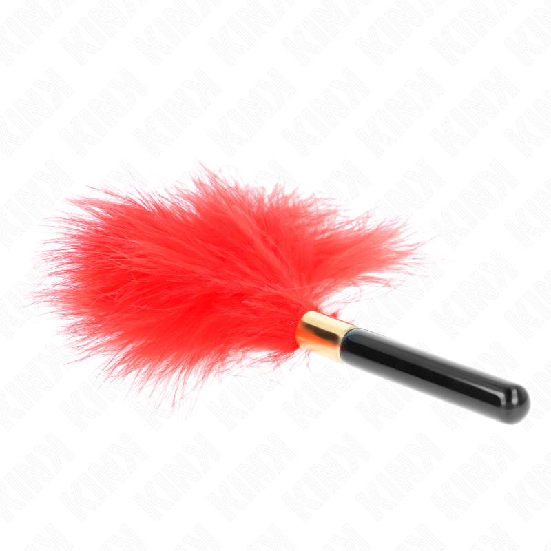 KINK - ROTGOLD METALL KITSELFEDERN 18 CM