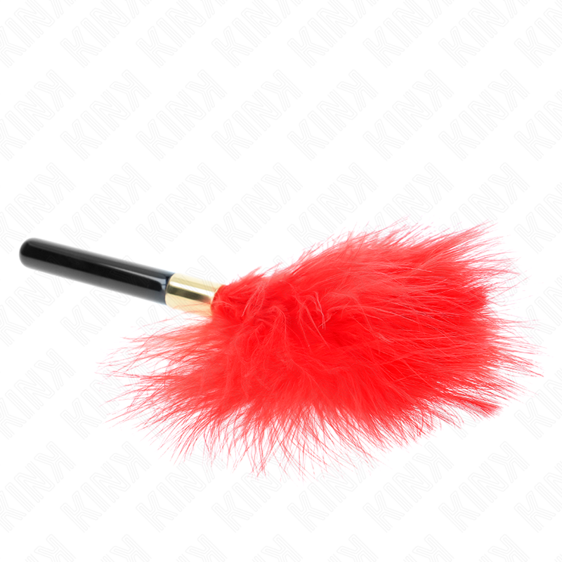 KINK - ROTGOLD METALL KITSELFEDERN 18 CM