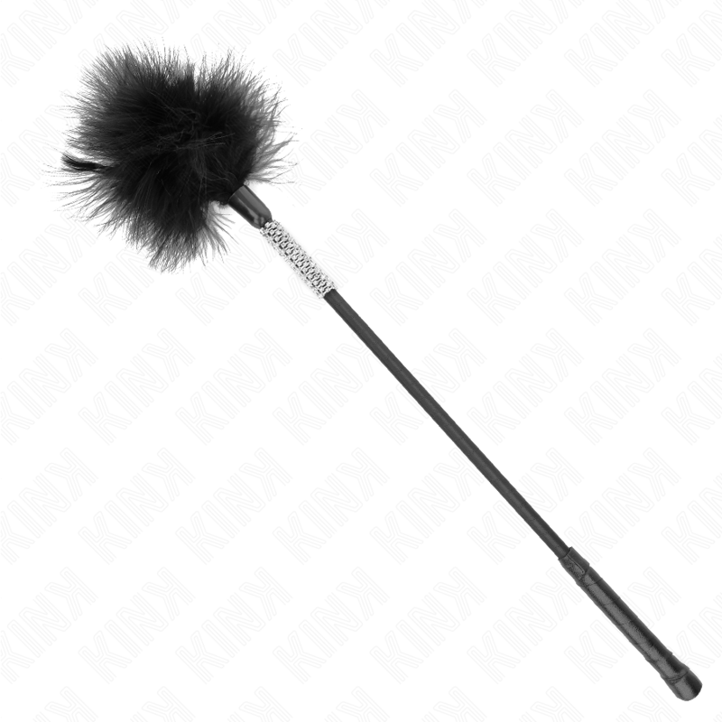 KINK - KITZELFEDERN MIT STRASSGRIFF 50 CM