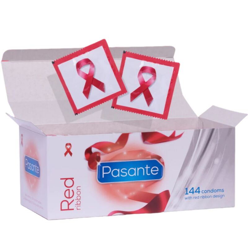 PASANTE - KONDOME RED RIBBON 144 STÜCK