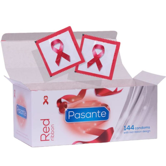 PASANTE - KONDOME RED RIBBON 144 STÜCK