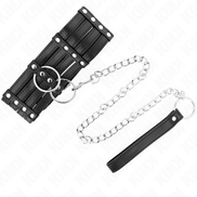 KINK - HALSBAND MIT GÜRTEL 65 CM SUB-STIL VERSTELLBAR 35-51 CM X 7 CM