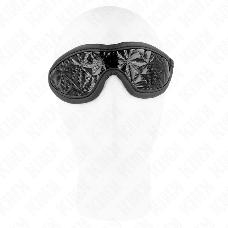 KINK - BLACK DIAMOND PATTERN STIRNBAND 20,5 x 6 CM