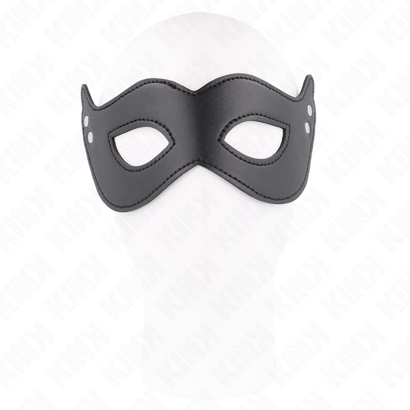 KINK - LEDERIMITAT-MASKE MIT NIETEN MODELL 1 26 x 8 CM