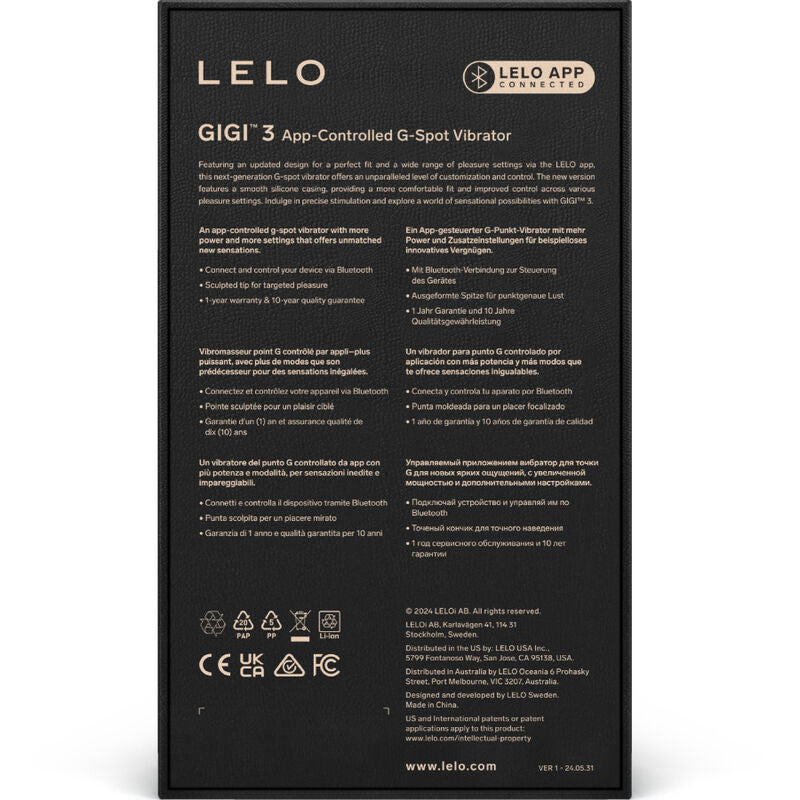 LELO - GIGI™ 3 G-Punkt Sensorisches Gerät VIOLET
