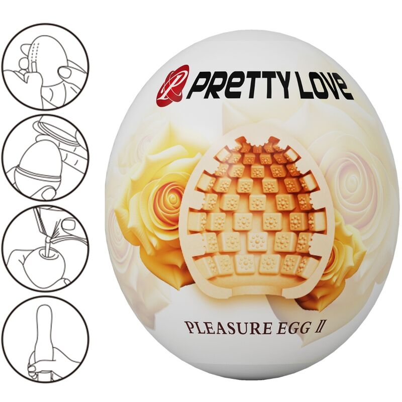 PRETTY LOVE - MÄNNLICHER MASTURBATOR EI HAUTFARBEN
