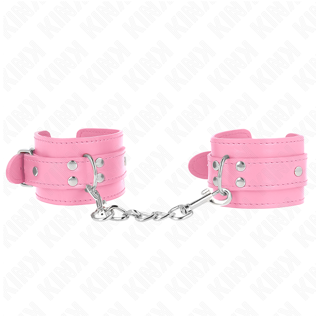 KINK - EINFACHE HANDGELENKSFESSELN ROSA VERSTELLBAR 20-23 CM X 5.5 CM