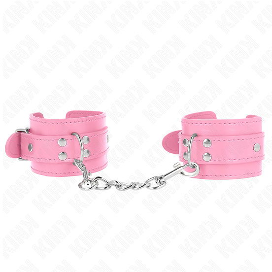 KINK - EINFACHE HANDGELENKSFESSELN ROSA VERSTELLBAR 20-23 CM X 5.5 CM