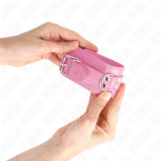 KINK - EINFACHE HANDGELENKSFESSELN ROSA VERSTELLBAR 20-23 CM X 5.5 CM