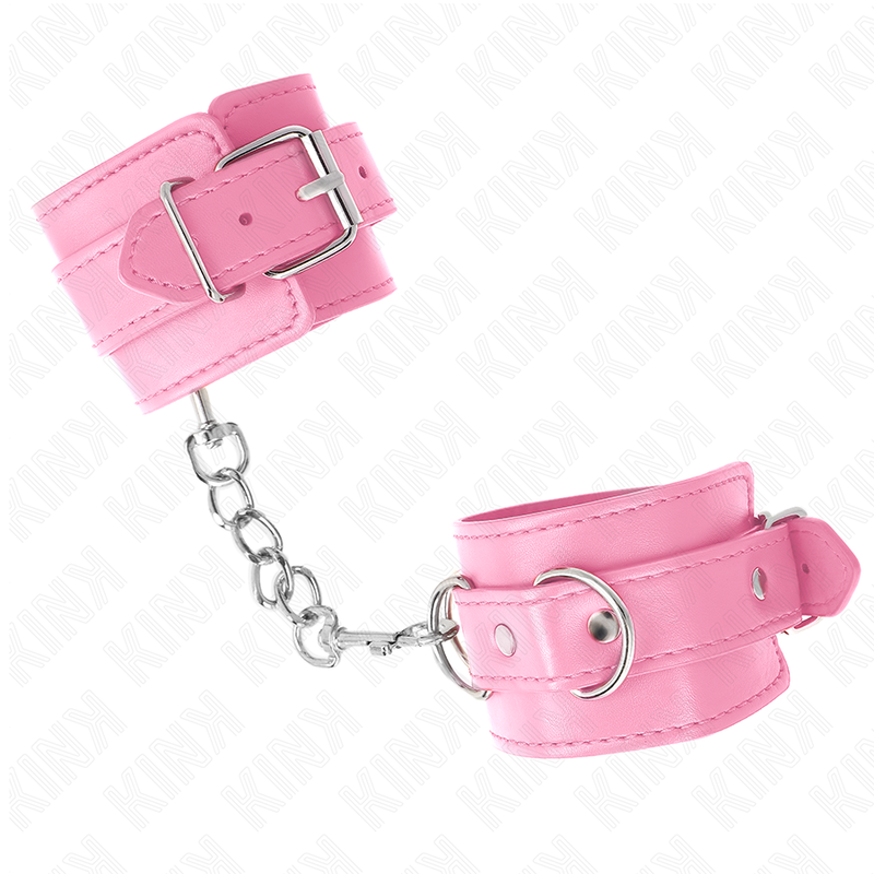 KINK - EINFACHE HANDGELENKSFESSELN ROSA VERSTELLBAR 20-23 CM X 5.5 CM