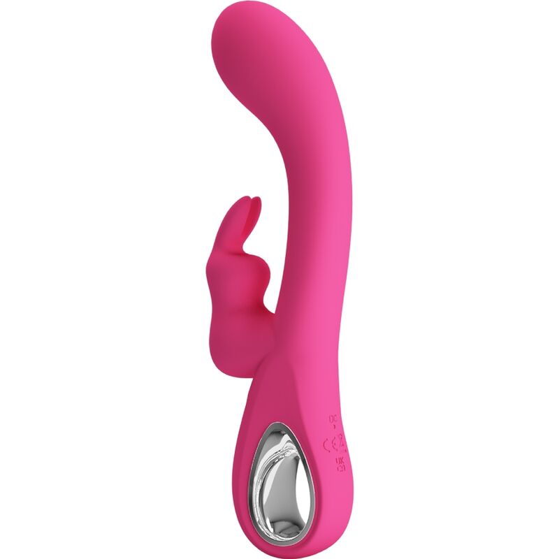 PRETTY LOVE - NOVAK RABBIT Sensorgerät 12 VIBRATIONEN ROSA
