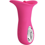 PRETTY LOVE - CLYDE ORAL Sensory Device VIBRIERENDE ZUNGE 12 VIBRATIONEN ROSA