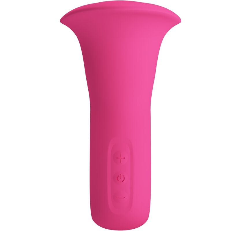 PRETTY LOVE - CLYDE ORAL Sensory Device VIBRIERENDE ZUNGE 12 VIBRATIONEN ROSA