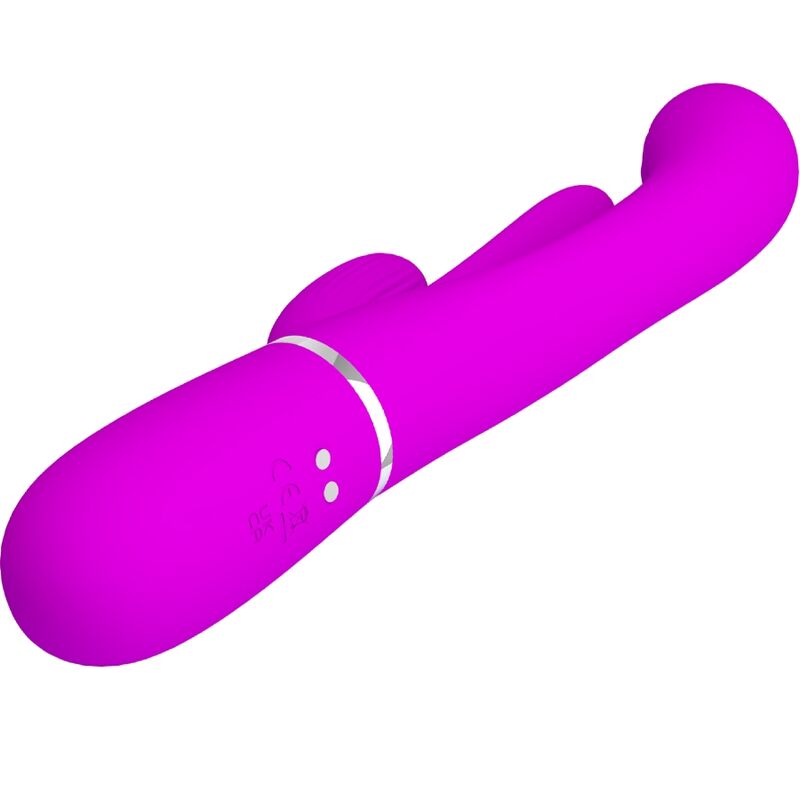 PRETTY LOVE - SHANIA TRIPLE RABBIT Sensory Device MULTIFUNCTION PINK